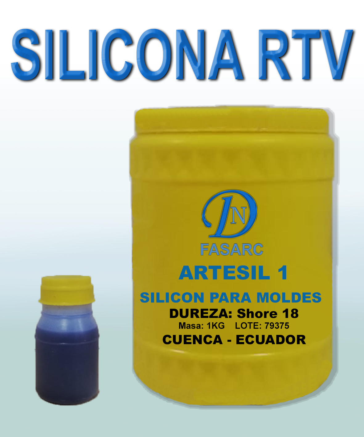 1KG - SILICONA RTV2